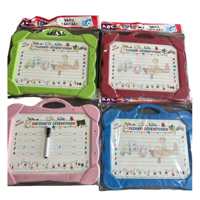 YAZI TAHTASI KEÇELİ KALEMLİ ÇİFT TARAFLI