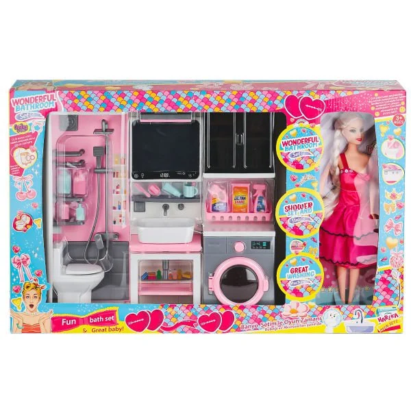 02393 MUTFAK SET 3LÜ BEBEKLİ