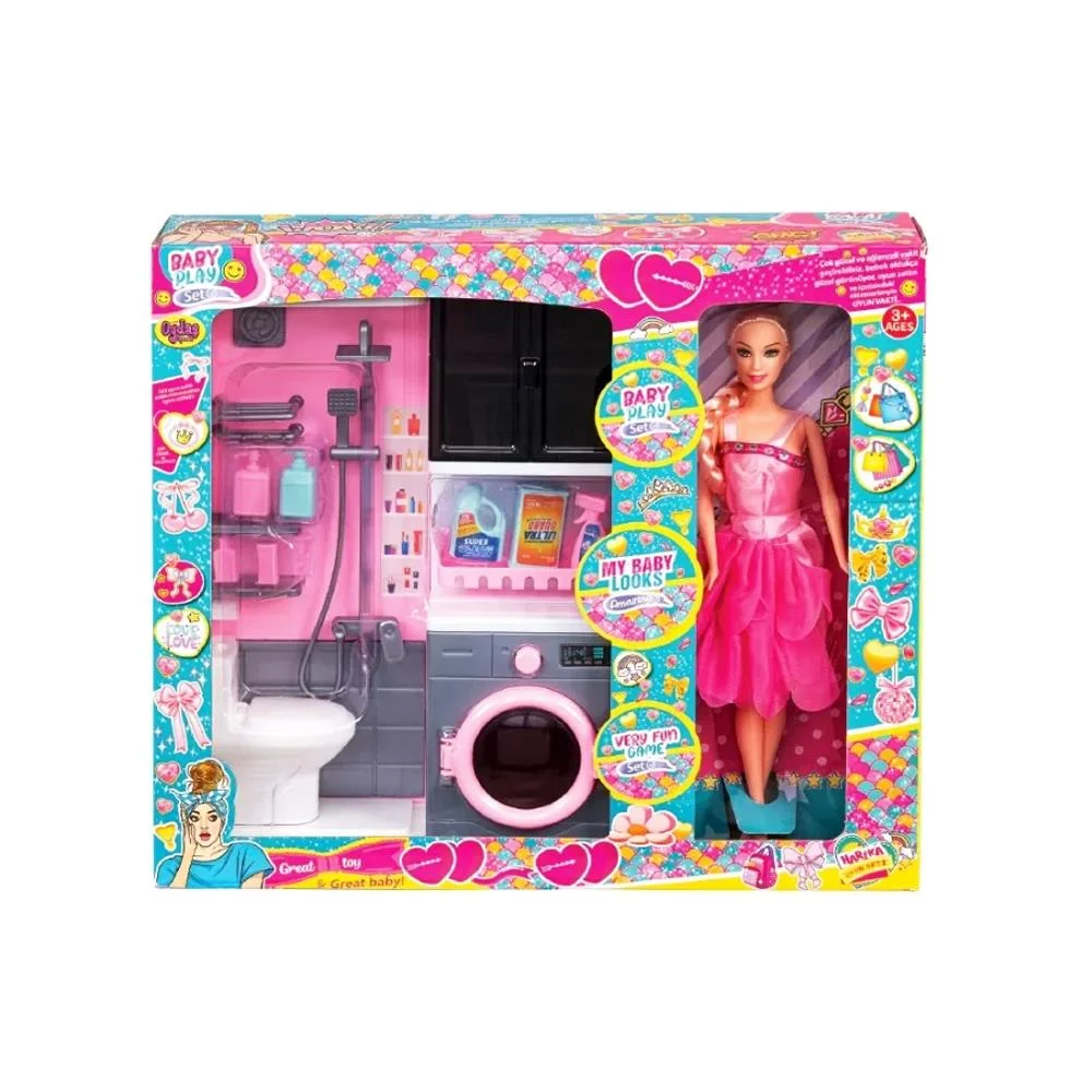 02392 2'Lİ ÇAMAŞIR MAK.SET.BEBEKLİ