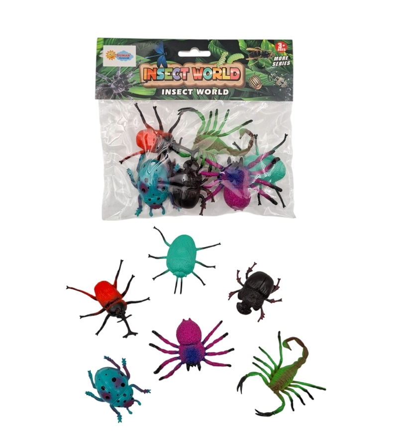 1122B-1 POŞETTE 5'Lİ BÖCEKLER