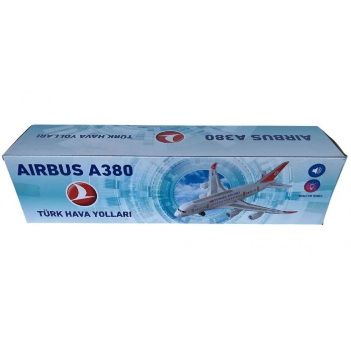 1601 KUT.IŞIKLI MÜZİKLİ A380 THY UÇAK