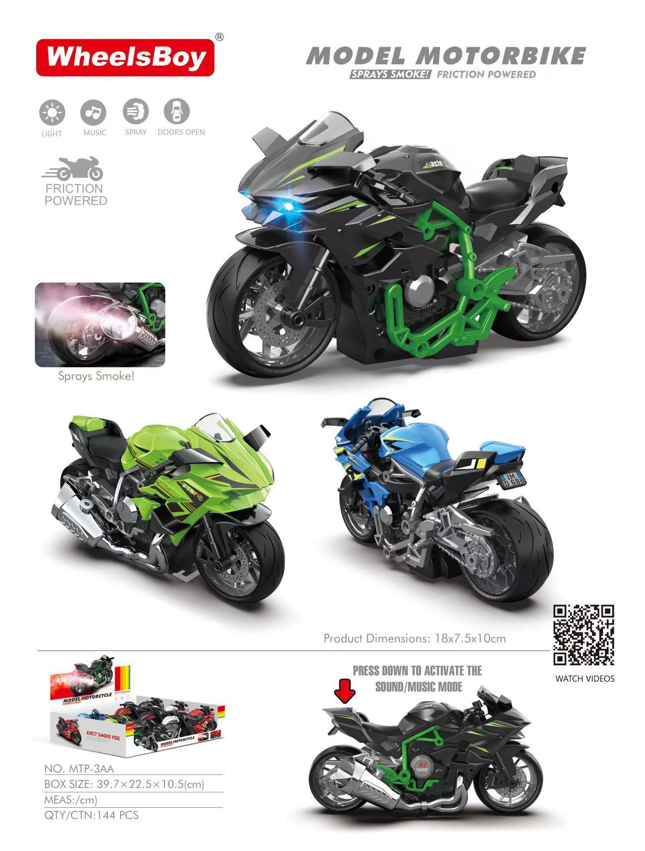 MTP-3AA DUMAN ÇIKARAN SÜRT.MOTOR