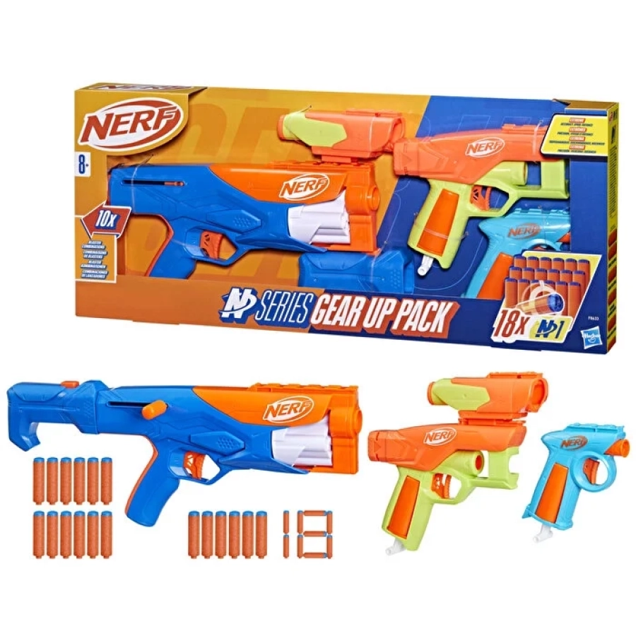 F8633 NERF N SERİSİ GEAR UP PACK4