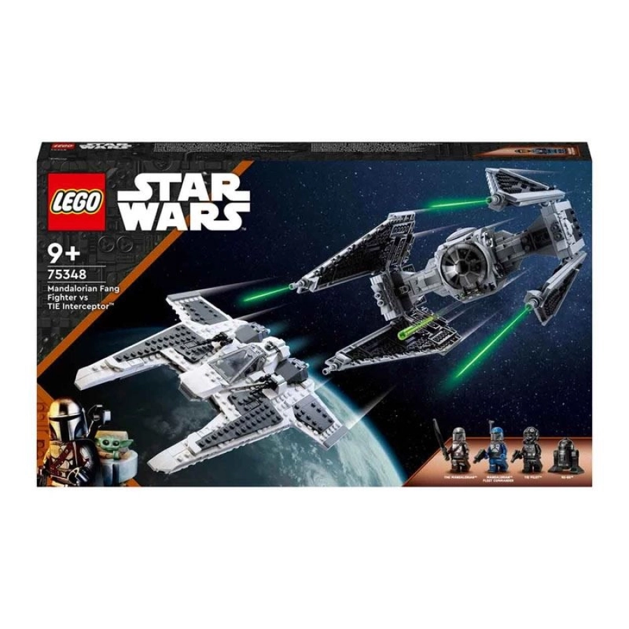 75348 MANDALORıAN F FıGHTER VS TIE INTERCEPTOR 3