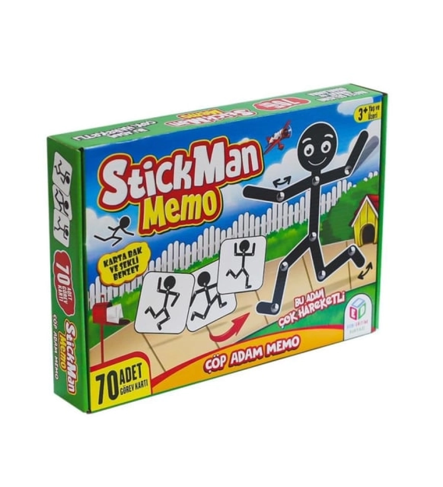 HED109 STİCK MAN ÇÖP ADAM OYUN SET