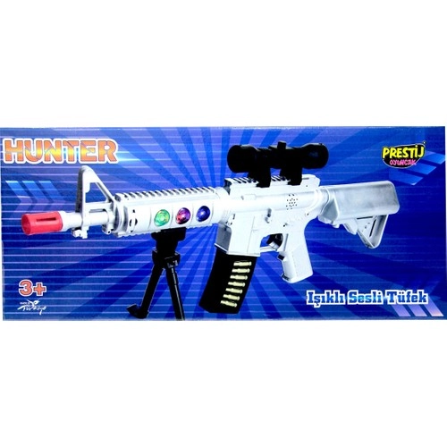 7171 KUT.PİLLİ IŞIKLI SESLİ HUNTER TÜFEK