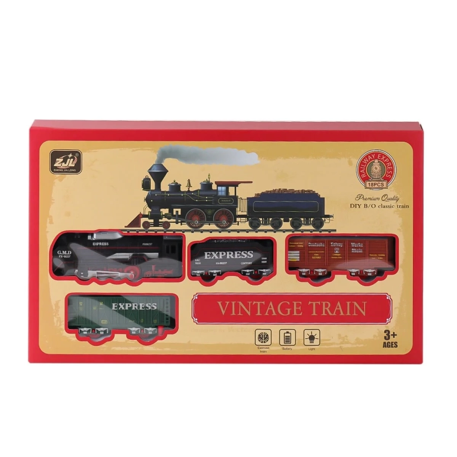 5299-69 KUT.PİLLİ RAYLI TREN 18 PCS
