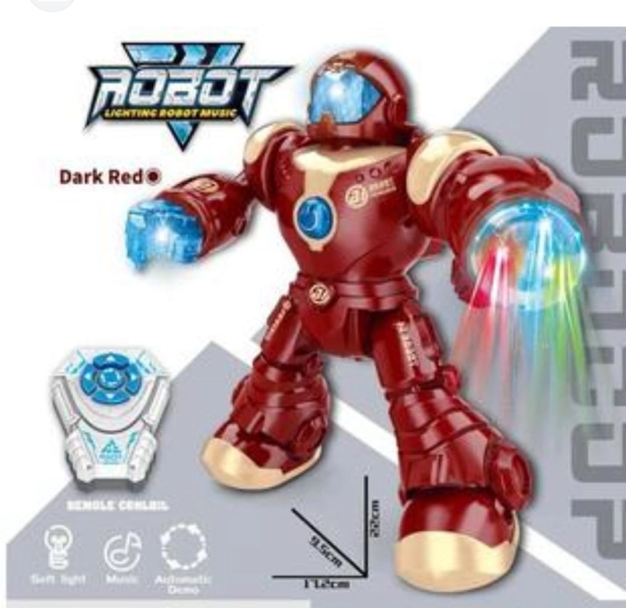 8820 KUT.PİLLİ IŞIKLI ROBOT