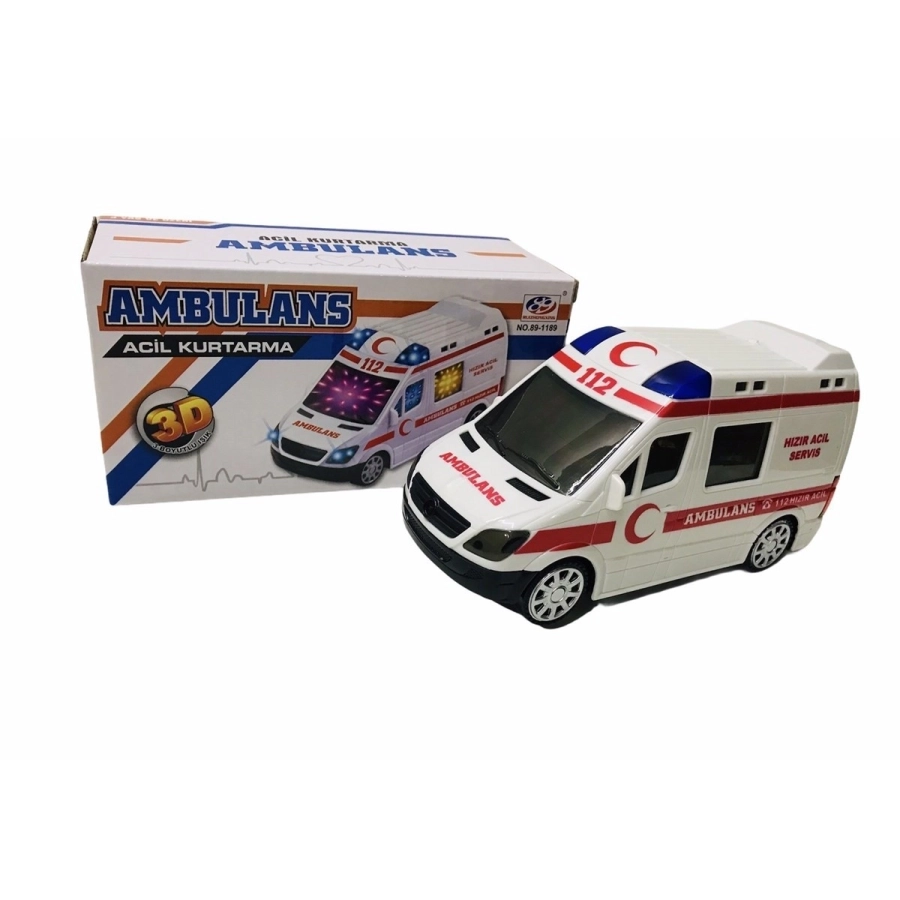 89-1189 PİLLİ AMBULANS KUTULU