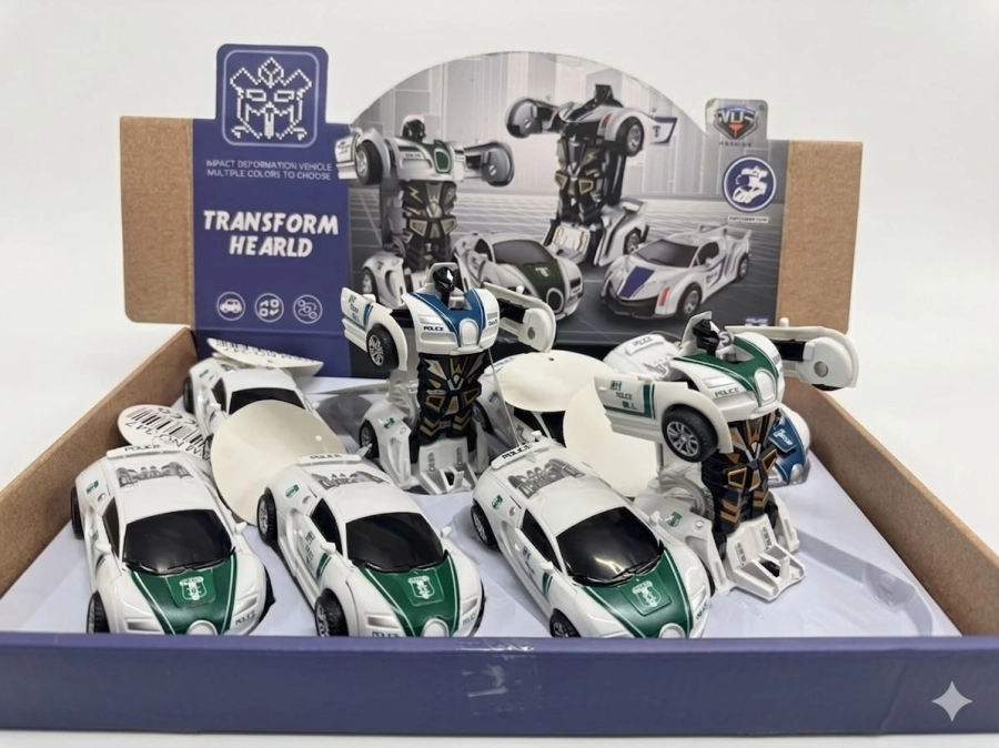 347 ROBOT OLAN ARABA POLİS