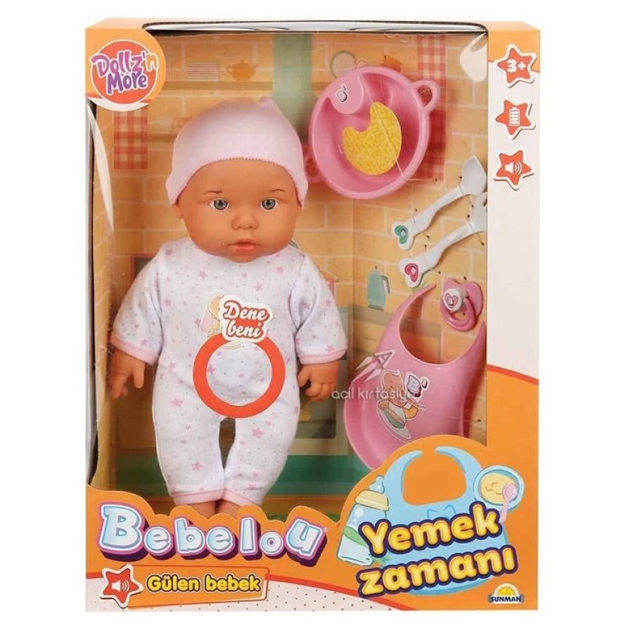 S00030021 BEBELOU GÜLEN BEBEK 35CM