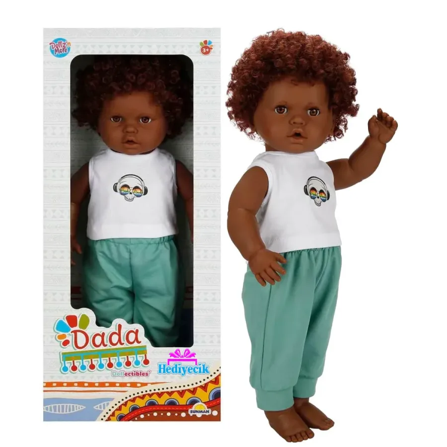 S01060091 BEBEK DADA KIVIRÇIK SAÇLI 60CM