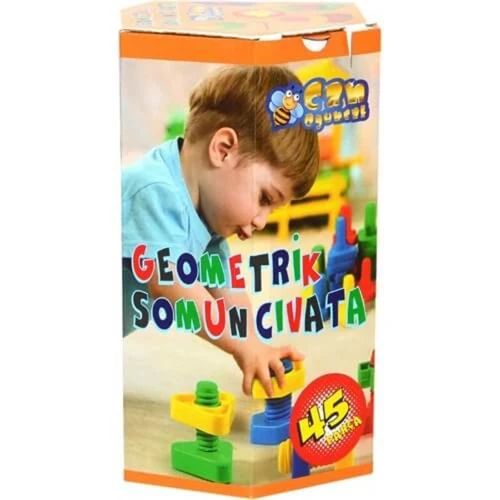 HC1010 GEMETRİK SOMUN CİVATA 45 PCS