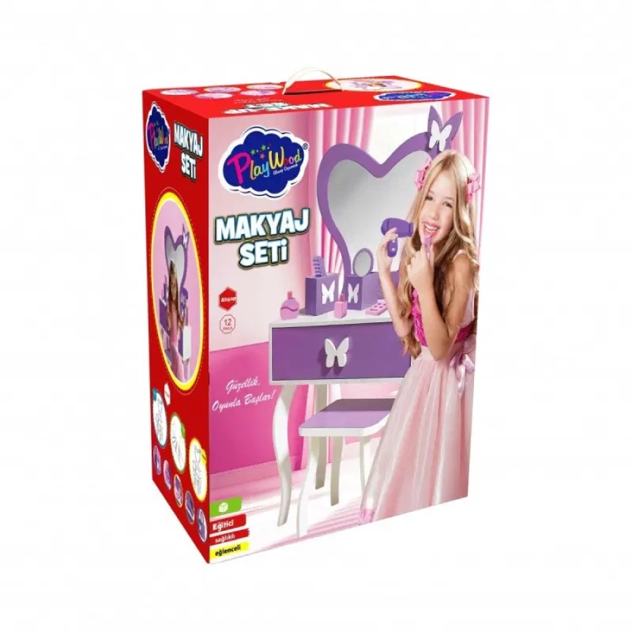 ONY-413 AHŞAP MASALI MAKYAJ SET