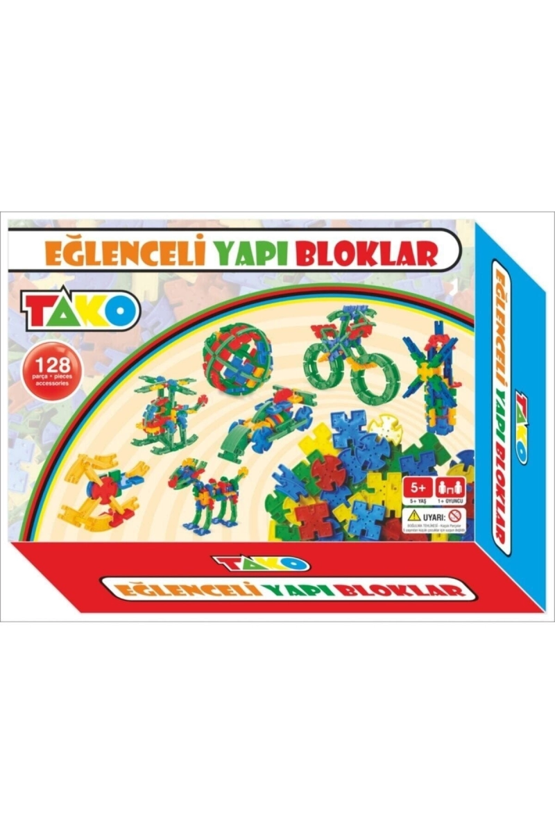 TK-EYB128 EĞLENCELİ YAPI BLOKLARI