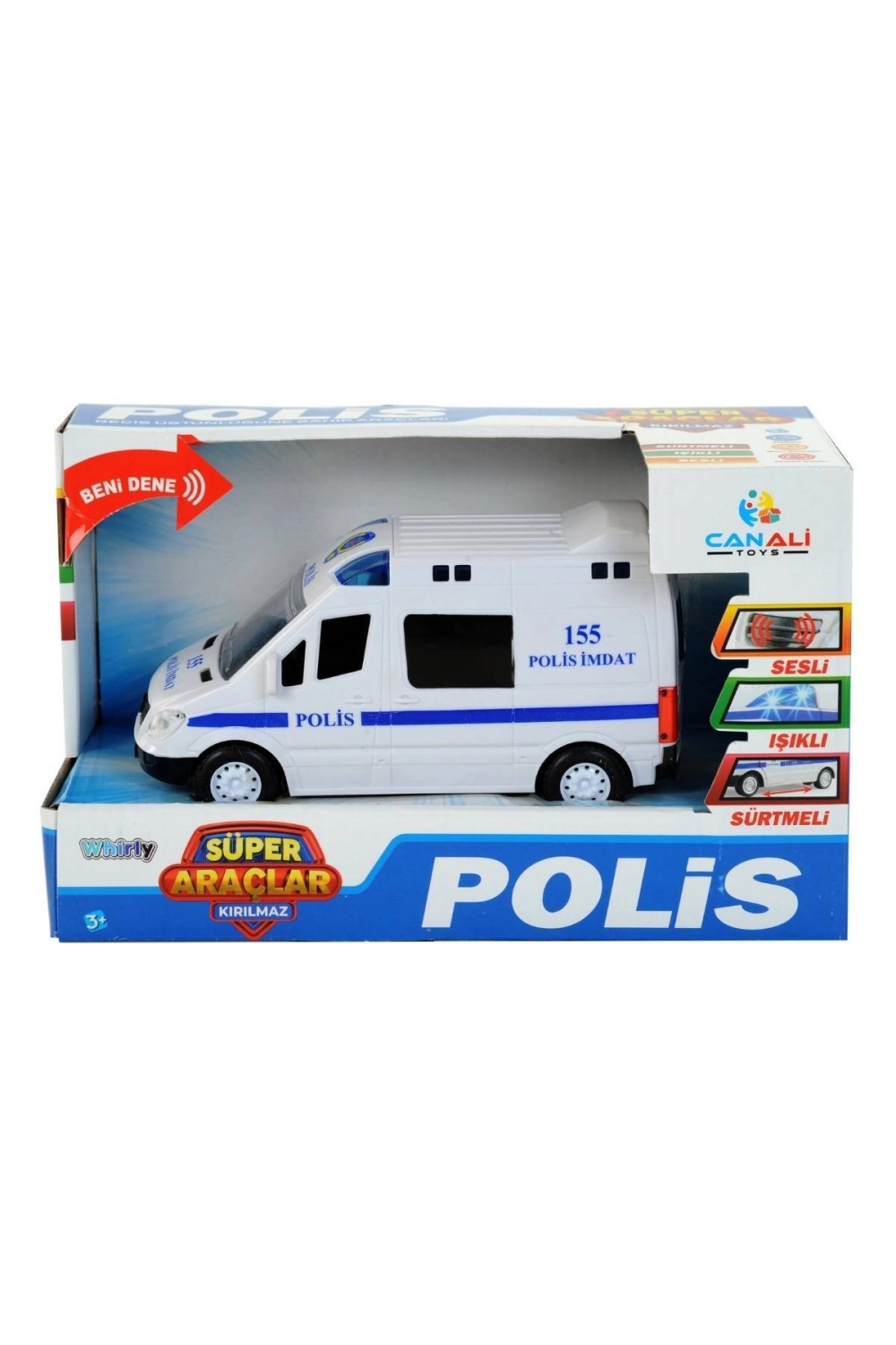 CNL-999-1 POLİS OTO PİLLİ SÜRTMELİ