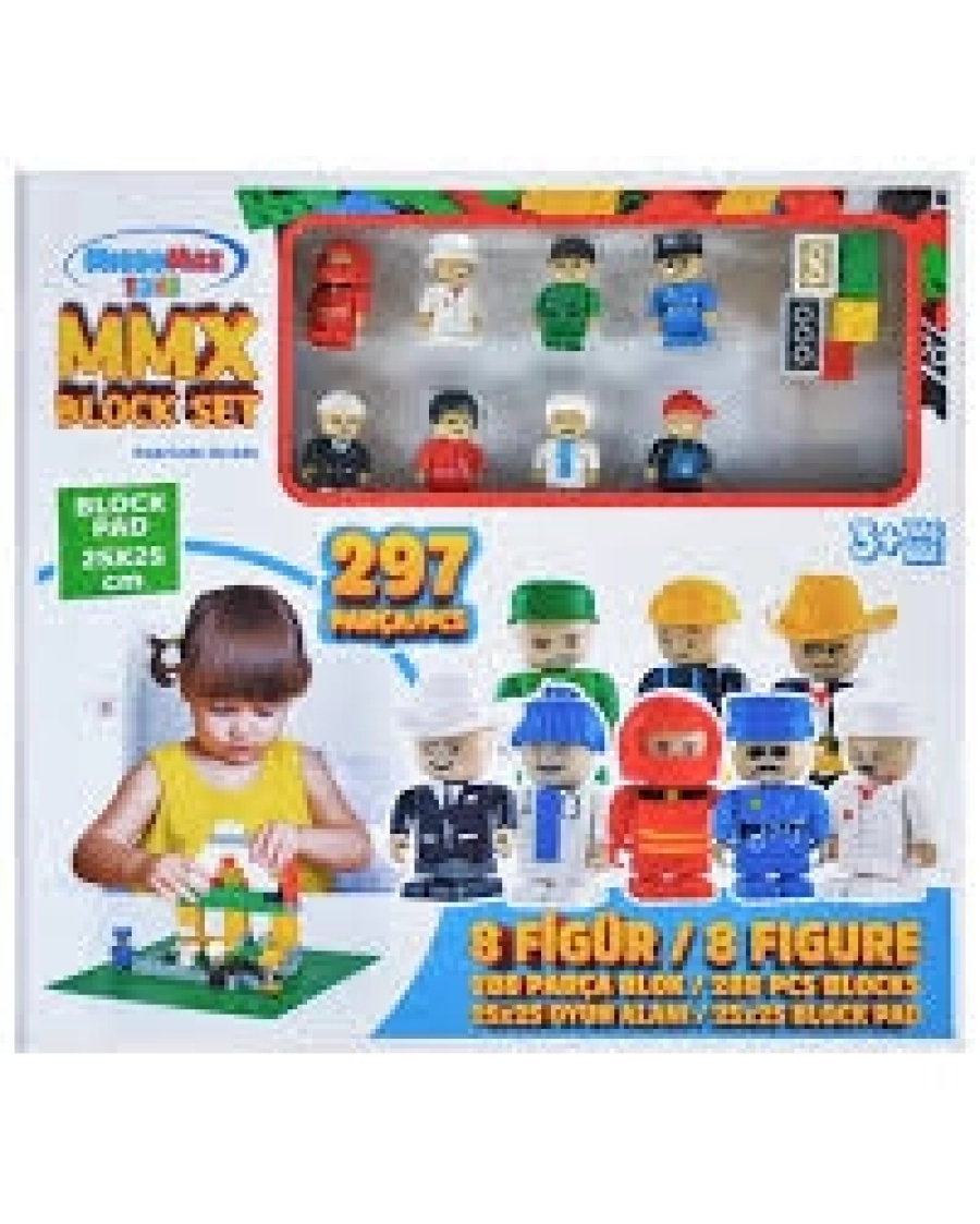 02-036 LEGO FİGÜRLÜ 297 PCS