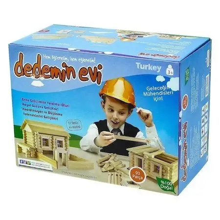 HED005 93 PCS AHŞAP DEDEMİN EVİ