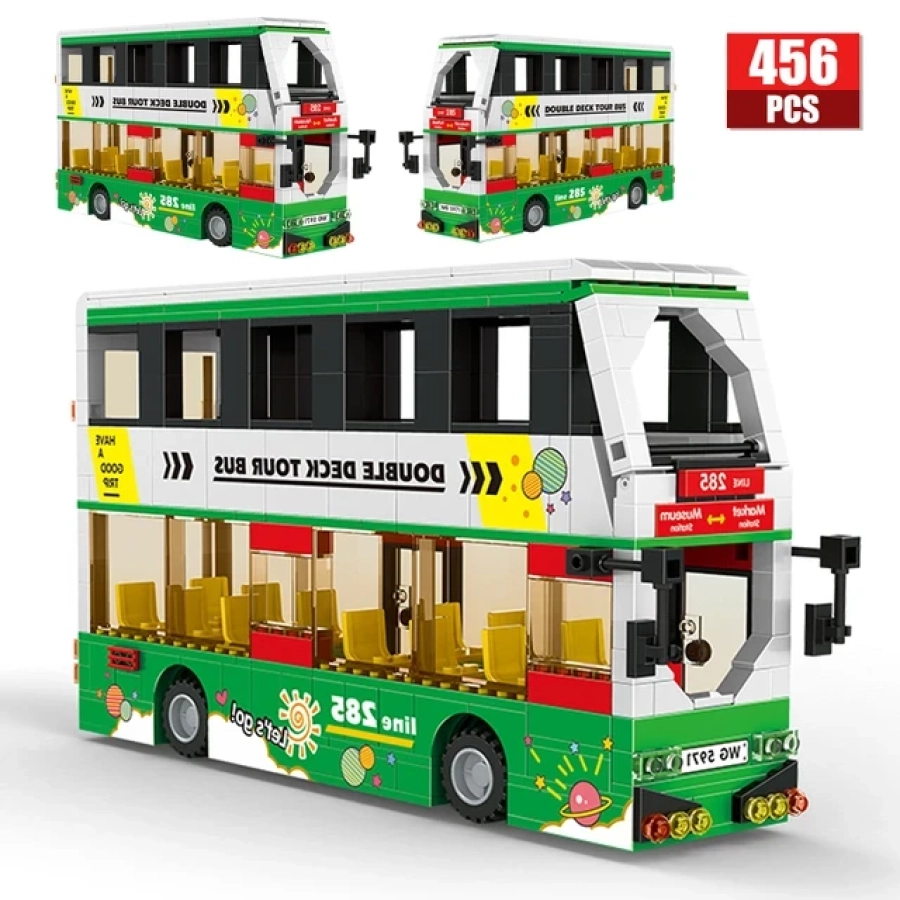 5971 456 PCS PCS ÇİFT KATLI OTOBUS LEGO