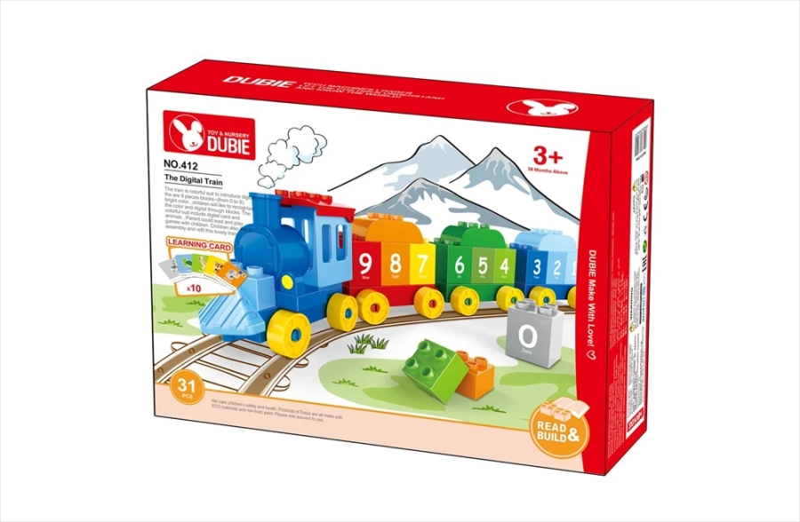 412 31 PCS DUBİE DİJİTAL TREN