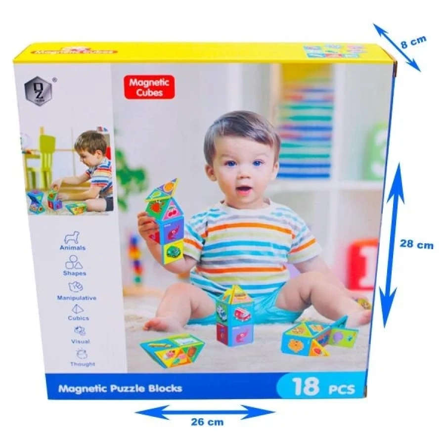 HD351A MANYETİK 18 PCS ZEKA KÜPÜ
