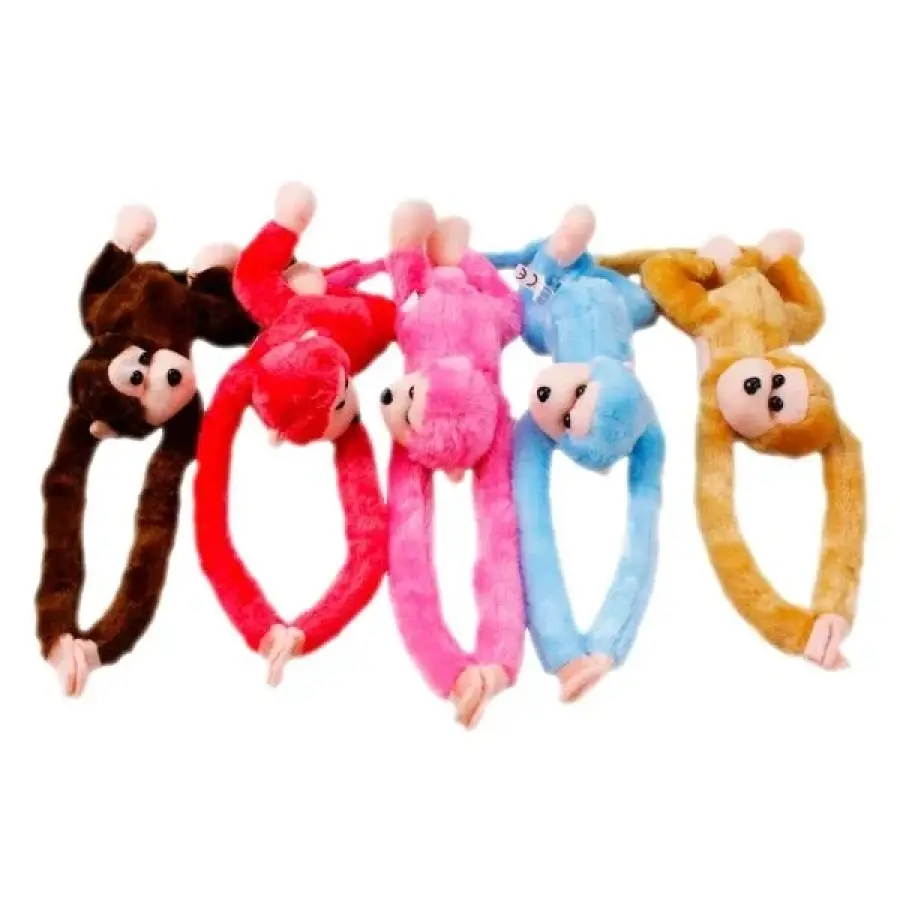2101004 PELUŞ SESLİ MAYMUN KÜÇÜK BOY