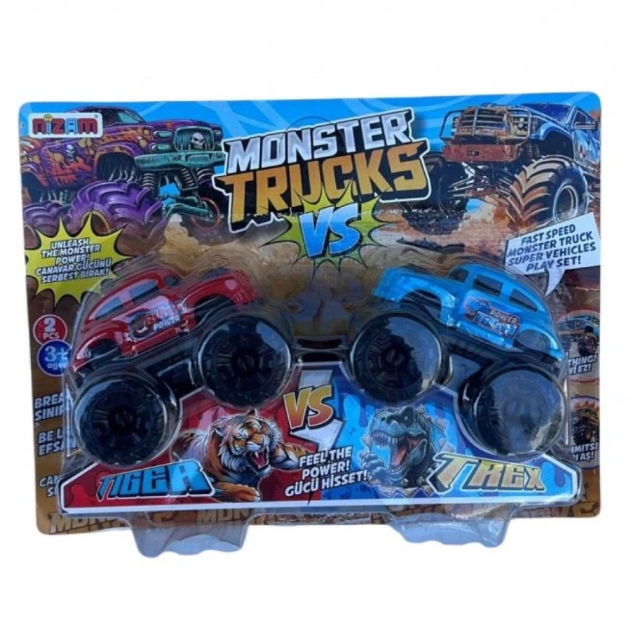 NZM-094 2'Lİ MOSTER ARABALAR