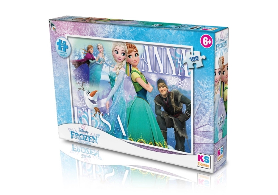 FRZ714 FROZEN PUZZLE 100 PCS