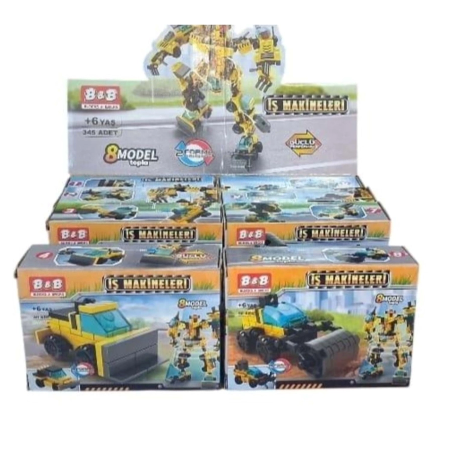8615-4 İŞ MAK.LEGO 8 MODEL