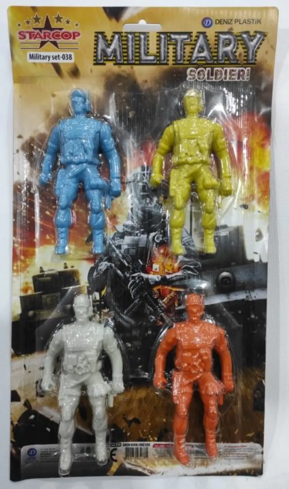 DNZ038 ASKER SET KARTELA 4LÜ
